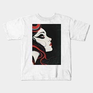 Red Lips Kids T-Shirt